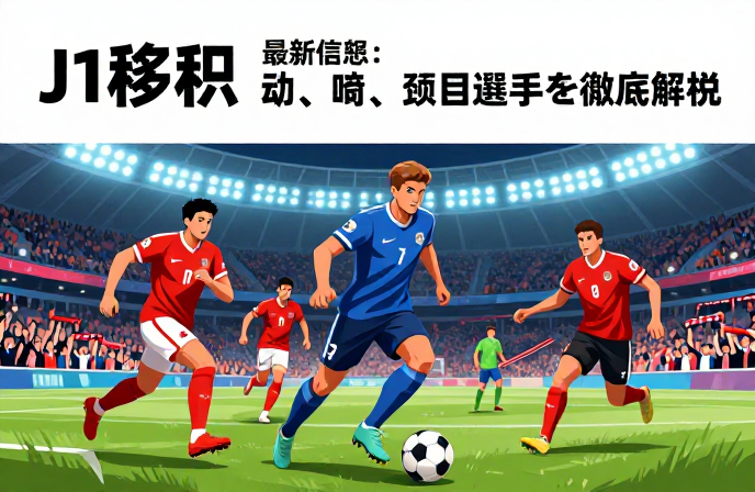 J1 移籍 最新情報：動向、噂、注目選手を徹底解説